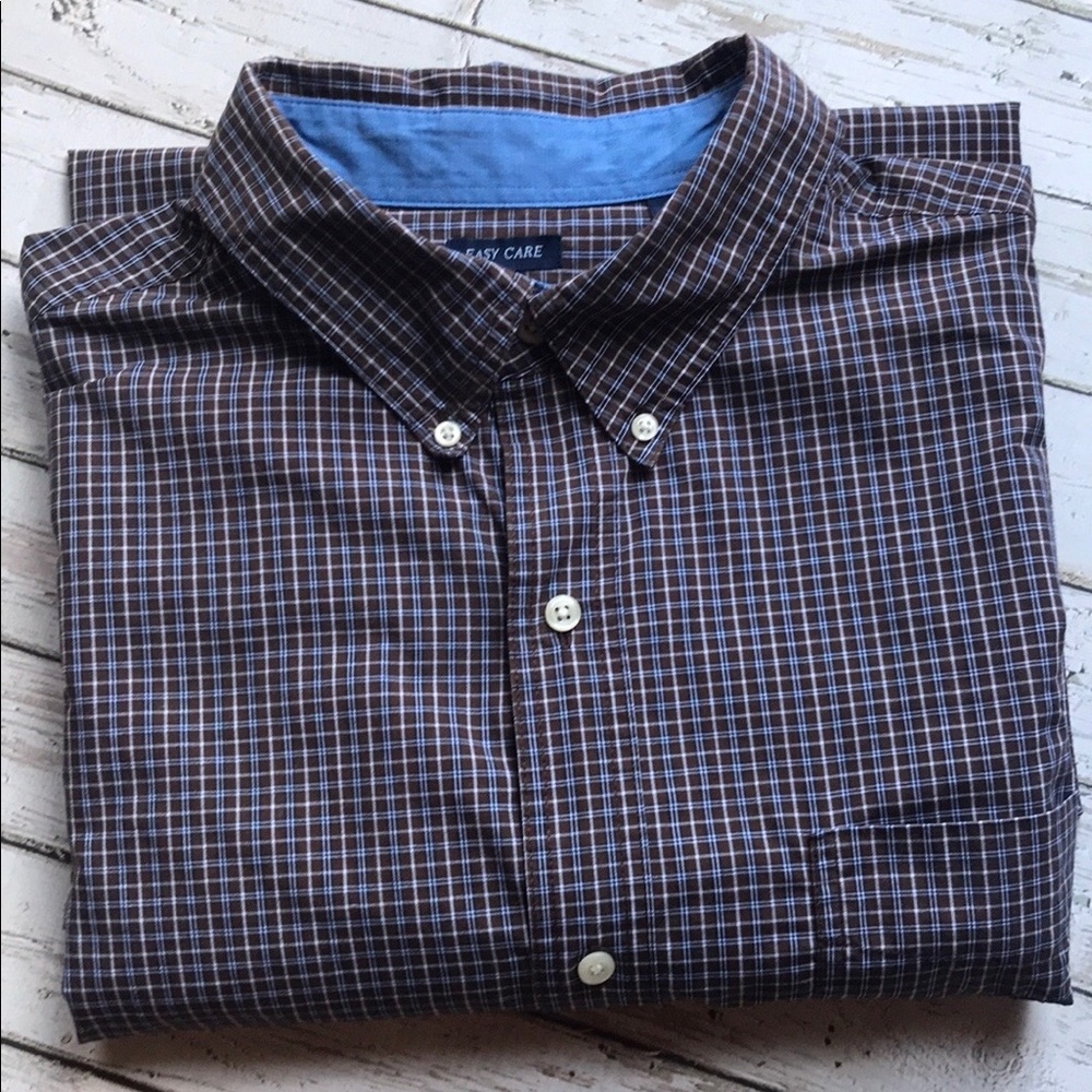Chaps Big & Tall Button Down Shirt EUC